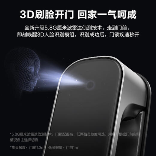 萤石 智能视频锁 DL30F 智能家用视频锁 商品图2