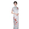 仿醋酸提花短袖春夏新款年轻改良旗袍GX183204 商品缩略图4