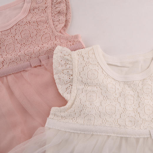 棉果果夏女童 公主裙三角连体衣连身衣哈衣M222711219331 商品图4