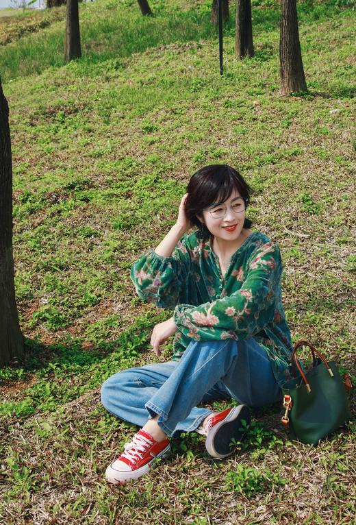 丝绒长袖衬衫 商品图1