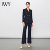 IWY/藏青色西装套装职业装高级西服外套女气质通勤商务工作服面试正装C13102+P31356 商品缩略图0