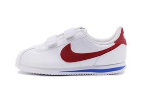 【品牌授权】配色经典阿甘儿童运动鞋 白红蓝 黑白勾 白黑勾 白黑粉 绿色勾