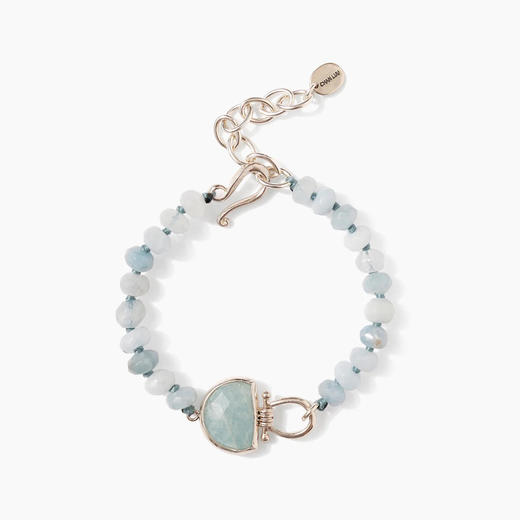 北京仓｜Chan Luu-LUNA-海蓝宝石 手链［美国设计师］ 商品图1