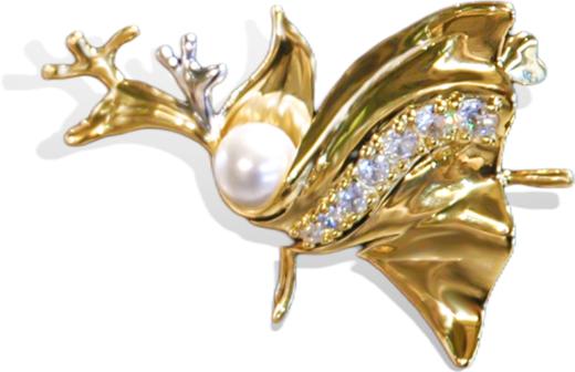 蝶舞胸针（2024春季新款） 商品图1