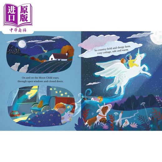 【中商原版】月之子 Carolina Rabei Moon Child 英文原版 儿童绘本 图画故事书 精品绘本 进口图书 3-6岁 小梦想家的睡前故事 商品图2