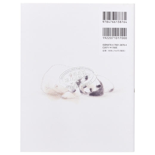 【中商原版】熊猫、偶尔是白熊 中村爱水彩绘画教程 日本画师 日文艺术原版 パンダ、ときどきしろくま 商品图1