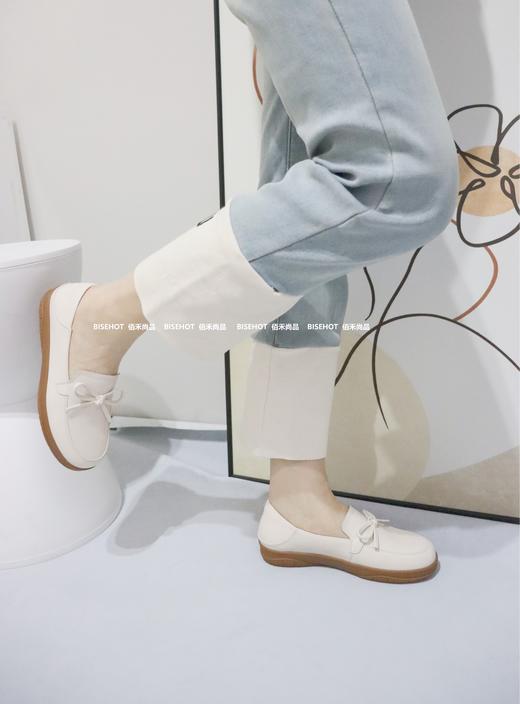 新品牛津底舒适走路轻松牛皮浅口休闲单鞋963B41014（W） 商品图2