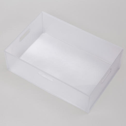 Ｎ（Ｗ）塑料收纳篮 HALF -CL 商品图0