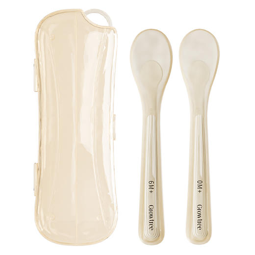 成长树硅胶勺套装（新生勺+辅食勺） 商品图0