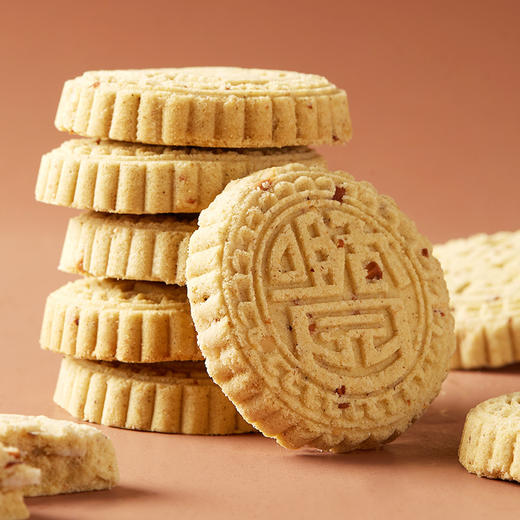 【咀香园菊花夹肉杏仁饼100g】传统手工 酥香美味 馅甘香酥脆 正宗广式手作下午茶点 商品图4