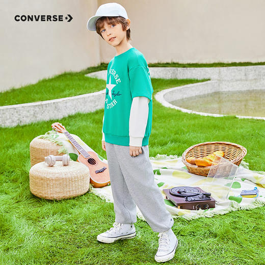 CONVERSE 春 大童小童婴童 儿童童装套装 CNVN-T8-F862 商品图3