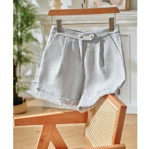 欧芮儿休闲裤新款短裤阔腿裤 商品图1