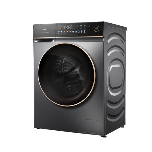 TCL DD直驱洗衣机 直驱变频 纤薄机身 炫彩触控 香薰祛味 内桶循环风 G100P2-D星耀灰（线下同款） 商品图3