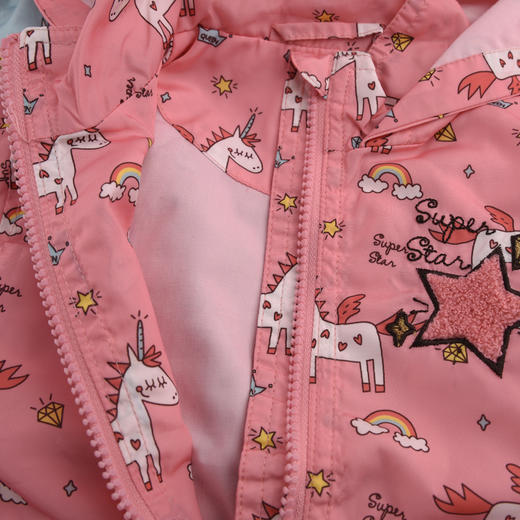 棉果果春秋款女童长袖外套M322100318440 商品图3