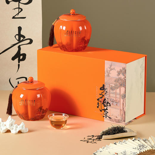 【万事如意】去寻武夷山原产 特级正山小种 红茶礼盒装 净含量250g 商品图2