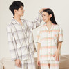 连绵·格纹天丝棉睡衣套装（男/女款） 商品缩略图10