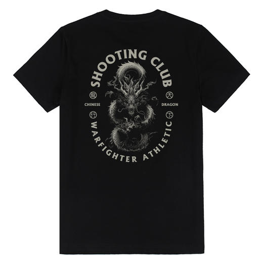 2024款复古机车夏新款简约情侣t恤中国龙印花合体短袖潮牌ins上衣 NMT-2109 商品图5