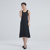 东黎 • 丝绒女士夏季U领纯色打底无袖连衣裙 2040 商品缩略图1