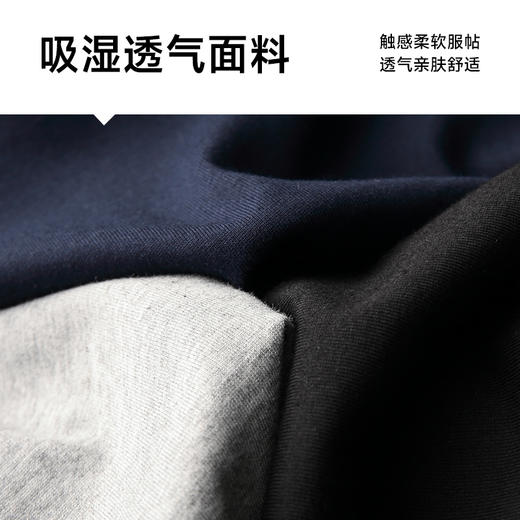 【Q】【新款DSF】大依优型大码男装夏季套装运动休闲加肥加大短袖短裤大号T恤套装夏装 商品图2