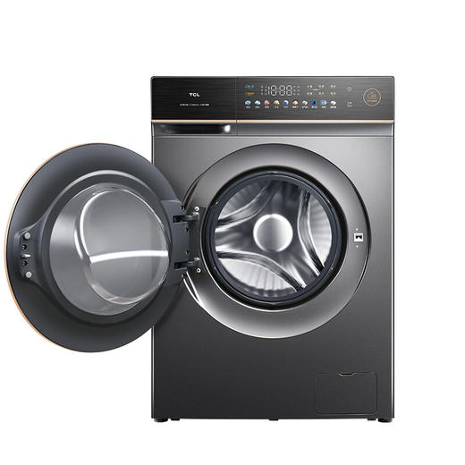 TCL DD直驱洗衣机 直驱变频 纤薄机身 炫彩触控 香薰祛味 内桶循环风 G100P2-D星耀灰（线下同款） 商品图1