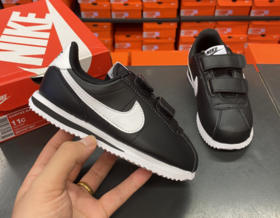 【品牌授权】配色经典阿甘儿童运动鞋 白红蓝 黑白勾 白黑勾 白黑粉 绿色勾