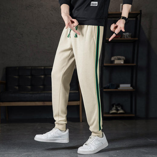 【雪尼尔】【新款DSK】大依优型大码束脚运动休闲裤加肥加大男装舒适胖子肥佬百搭运动裤长裤 商品图2