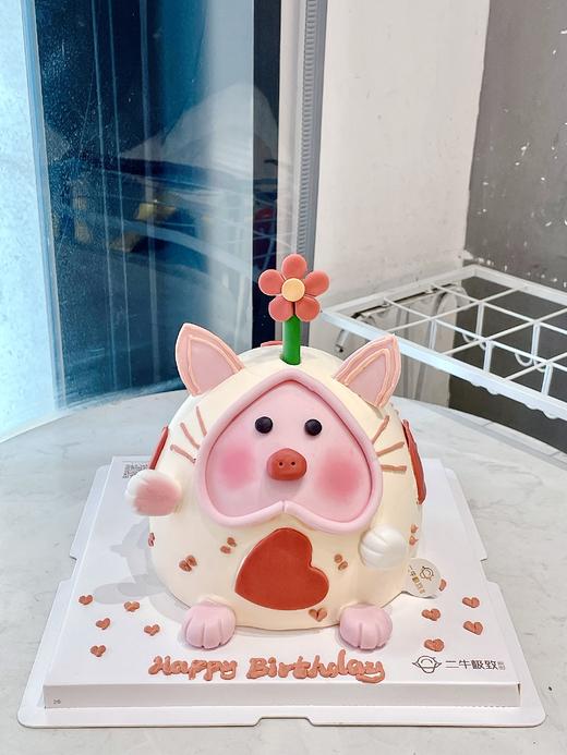 翻糖加高定制-小猪猪 商品图1