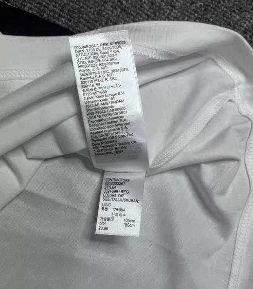 CK 短袖T恤男  J324899-YAF . 商品图7