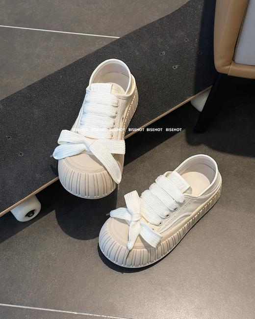 新品真皮厚底百搭休闲面包鞋997B41522（W） 商品图6