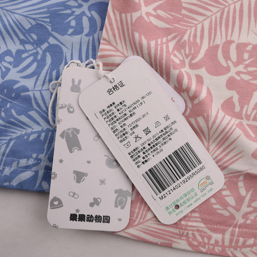 棉果果夏季男女童套头T恤M212140219295 商品图7