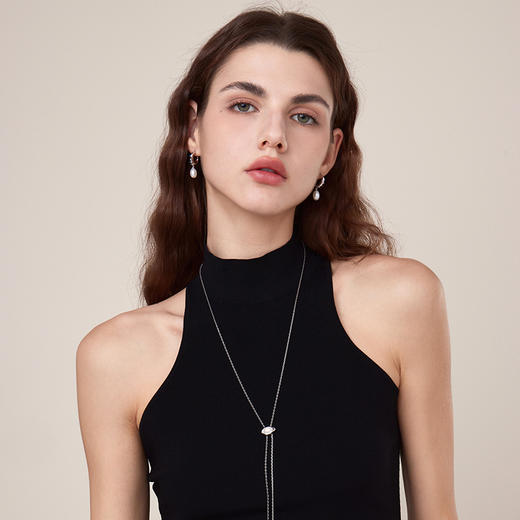 ARSIS 丨 流光系列 波光月影耳坠 商品图5