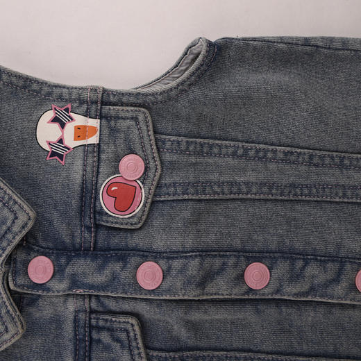 棉果果春秋季女童马夹M122171219080 商品图1