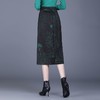 TZF-中国风旗袍式半身裙直筒包臀裙显瘦 商品缩略图2