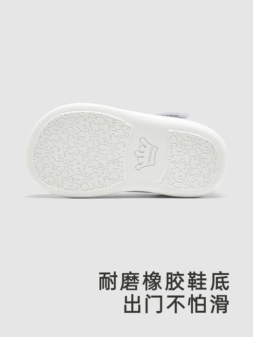 英氏婴儿鞋子女宝宝可爱小白鞋休闲学步鞋2024新款YFXHJ2Q036A 商品图3