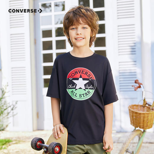 CONVERSE 夏 大童小童 短袖T恤 CNVN-TE-D928 商品图9