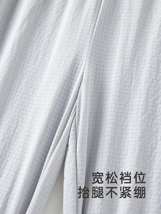 英氏儿童裤子夏季透气吸湿速干男童休闲裤2024新款YRKCJ1Q343A 商品图3