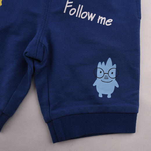 棉果果夏季男宝 男童小毛圈七分裤M212201219285 商品图6