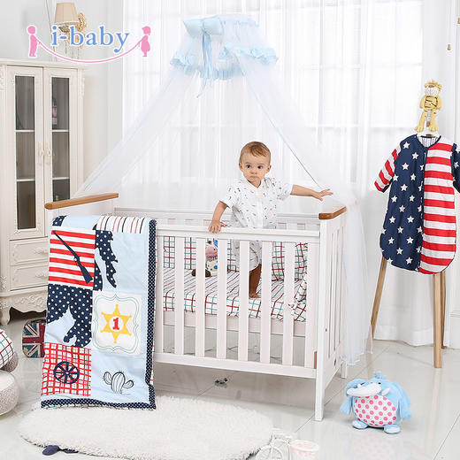 【有问题下架】ibaby×outlast太空科技恒温天赐宝贝宽大童床进口童床婴儿床实木宽大童床欧式多功能婴儿床 商品图4