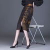 TZF-中国风旗袍式半身裙直筒包臀裙显瘦 商品缩略图5