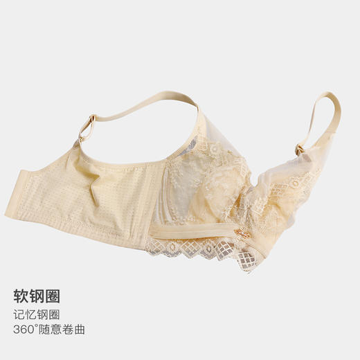 美季美优S结爱系列水晶杯文胸W451D01 商品图3