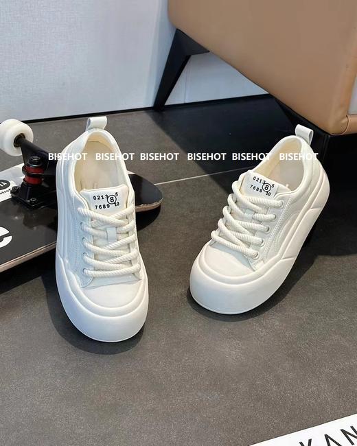 新品真皮厚底百搭休闲面包鞋997B41521（W） 商品图0