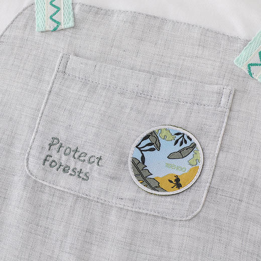 英氏男宝宝哈衣夏季透气婴儿连体衣2024新款爬服夏装YRHBJ2Q330A 商品图2