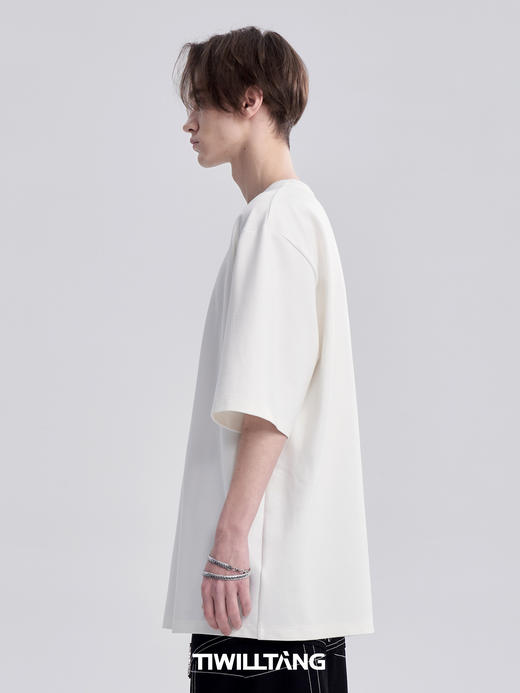 TIWILLTANG启世录“核烬裂逸”2.0臻智裂变体金属标出口品质T恤夏 商品图1