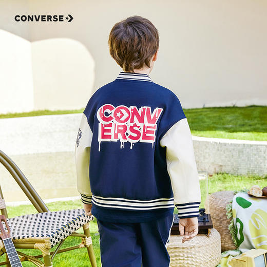CONVERSE 春 大童小童婴童 夹克 CNVB-LO-D598 商品图3