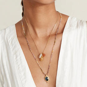 北京仓｜Chan Luu-CALYPSO-石英 贝母 项链［美国设计师］