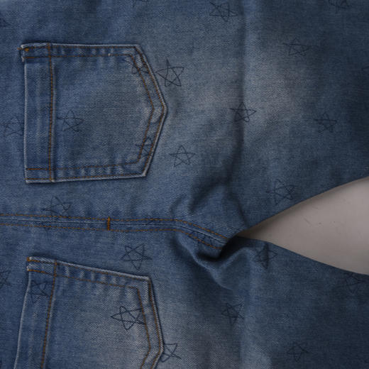 棉果果秋季男童女童梭织背带长裤M302204220462 商品图6