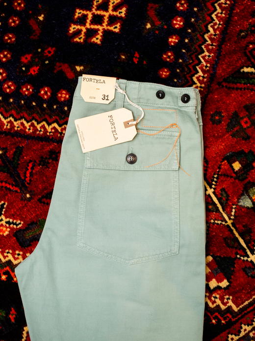 Fortela ACQ 薄荷绿工装裤 商品图1