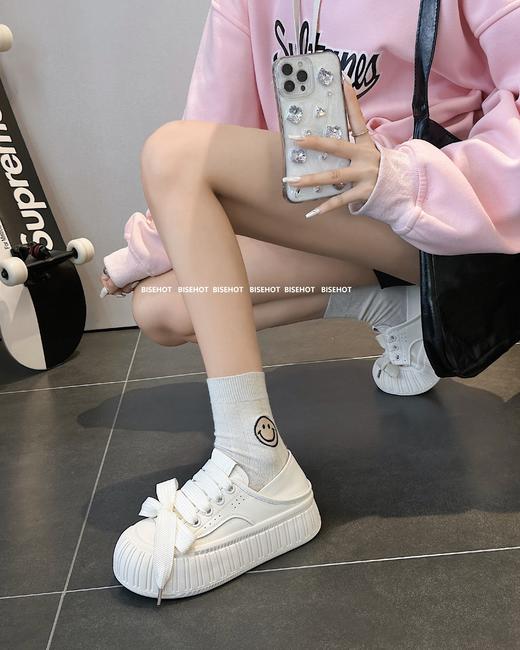 新品真皮厚底百搭休闲面包鞋997B41522（W） 商品图5