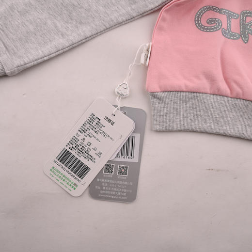 棉果果春秋款女童圆领卫衣M122180218062 商品图2