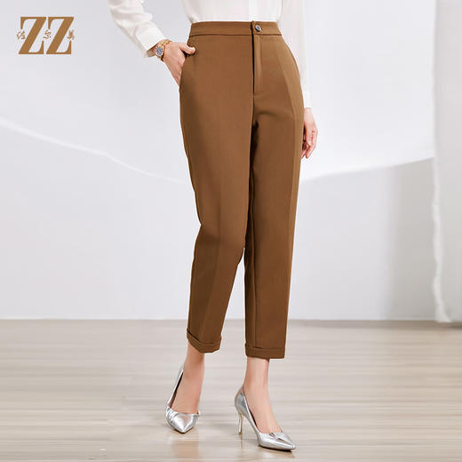 佐尔美春季新款 百搭经典样式休闲裤长裤女E33KC18 商品图0